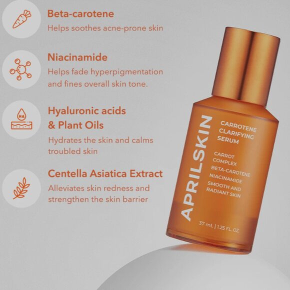 APRILSKIN Carrotene Clarifying Facial SerumDark Spot Corrector | Korea Skincare - Picture 9 of 11